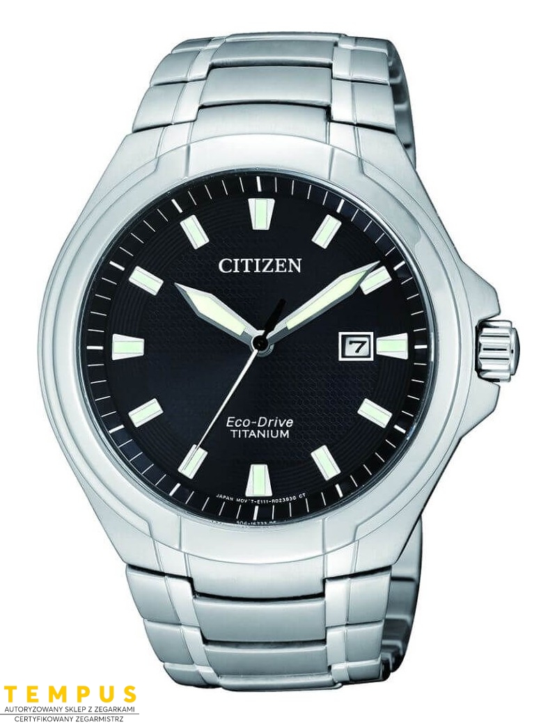 Zegarek męski Citizen TITANIUM BM7430-89E na bransolecie Zegarek męski Citizen TITANIUM BM7430-89E na bransolecie