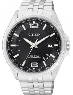 Zegarek męski Citizen RADIO CONTROLLED CB0010-88E na bransolecie