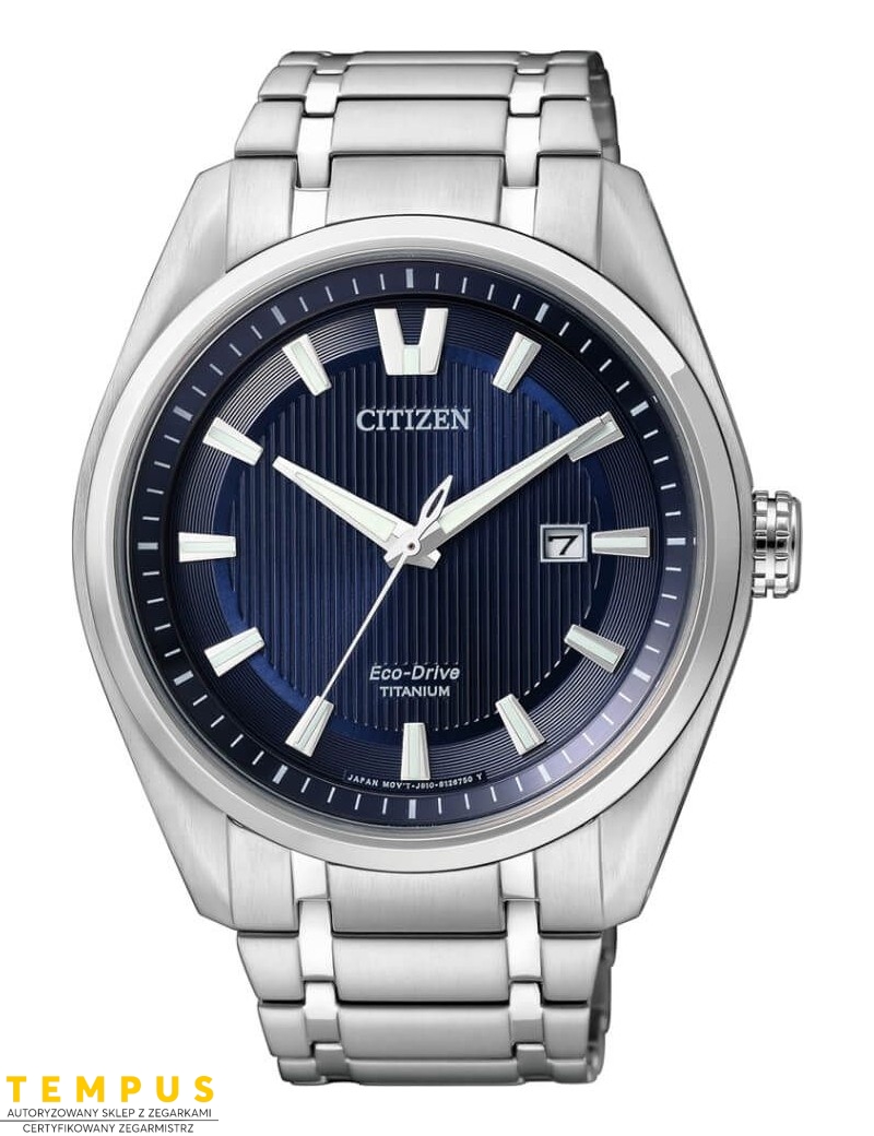 Zegarek męski Citizen TITANIUM AW1240-57L na bransolecie Zegarek męski Citizen TITANIUM AW1240-57L na bransolecie