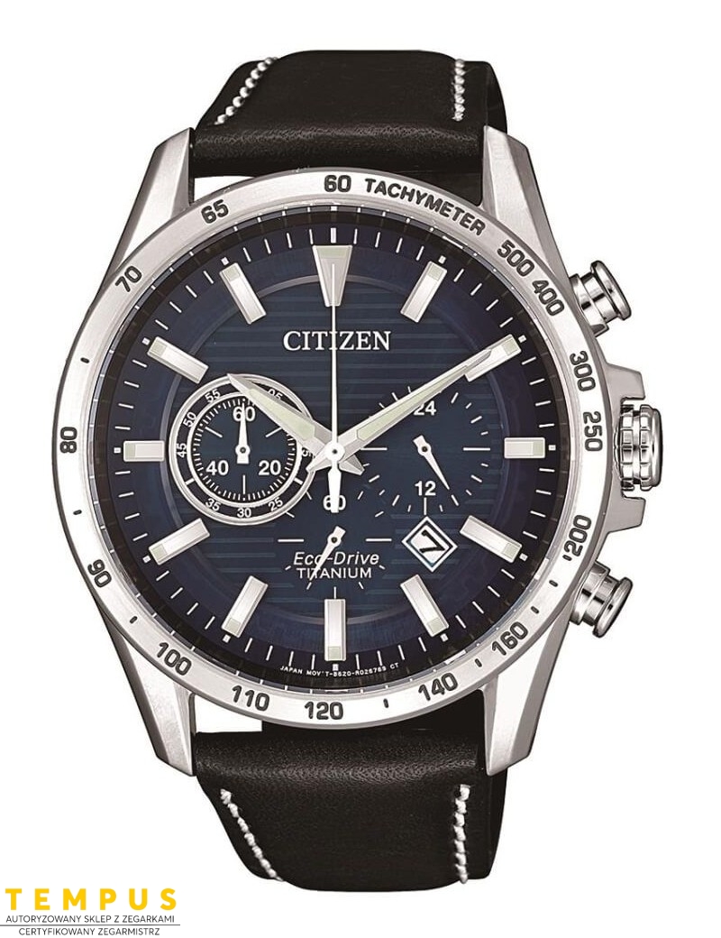Zegarek męski Citizen TITANIUM CA4440-16L na pasku Zegarek męski Citizen TITANIUM CA4440-16L na pasku