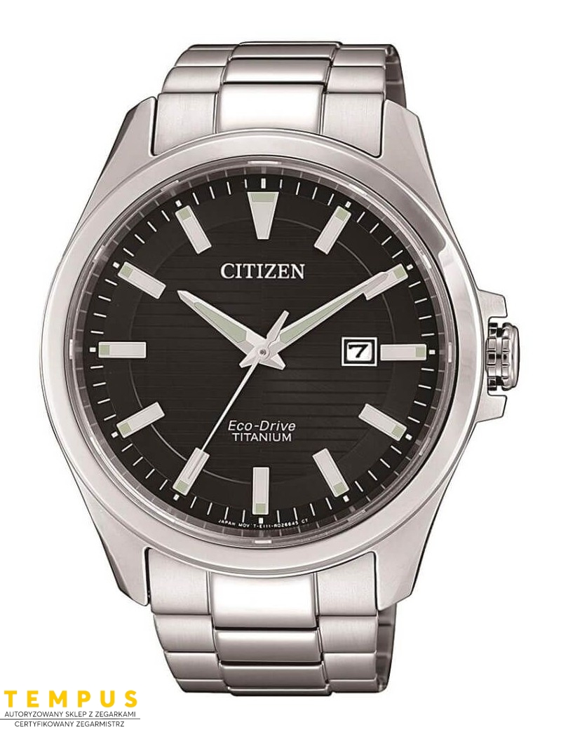 Zegarek męski Citizen TITANIUM BM7470-84E na bransolecie Zegarek męski Citizen TITANIUM BM7470-84E na bransolecie