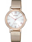 Zegarek klasyczny damski Citizen ELEGANCE EM0576-80A na bransolecie