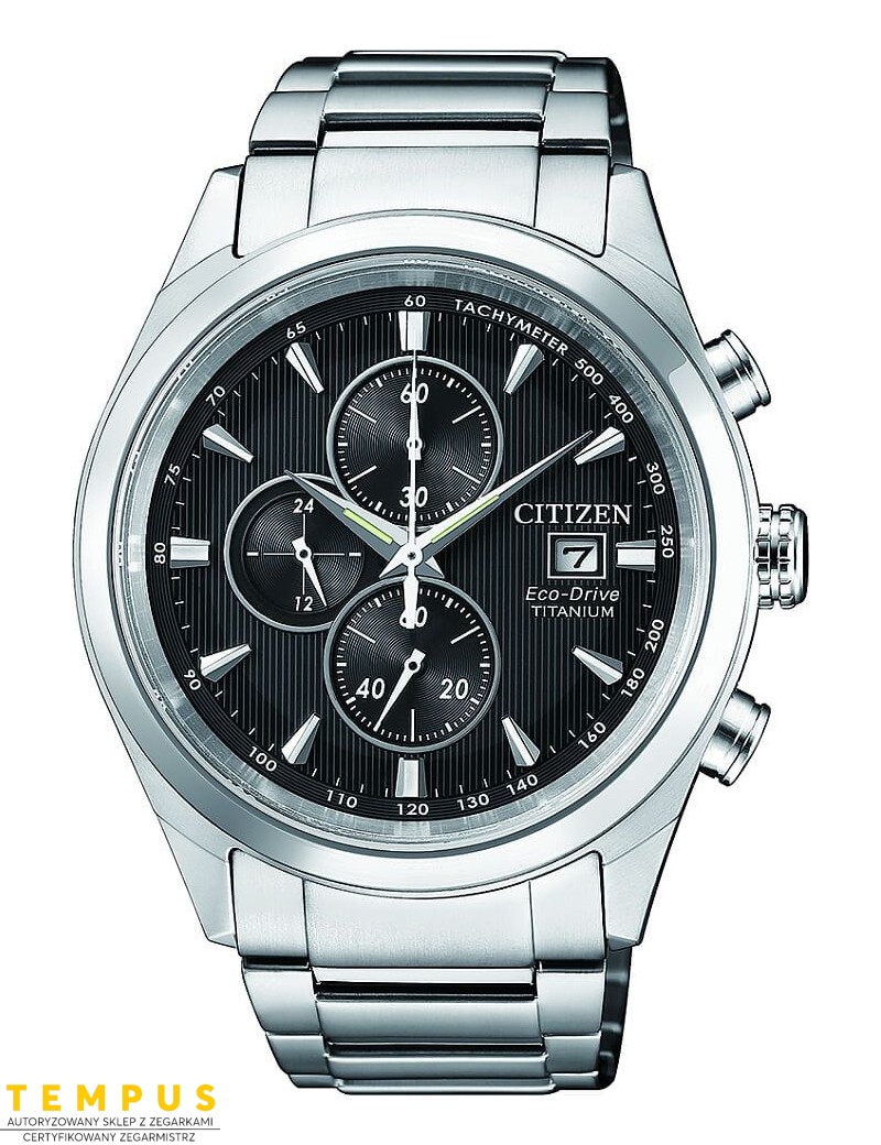 Zegarek męski Citizen TITANIUM CA0650-82F na bransolecie Zegarek męski Citizen TITANIUM CA0650-82F na bransolecie