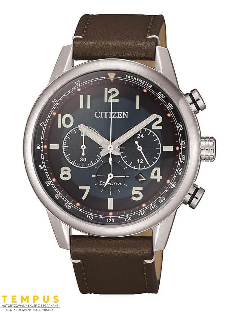 Zegarek męski Citizen Military Chrono CA4420-13L na pasku