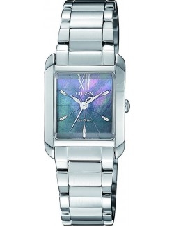 Zegarek klasyczny damski Citizen Lady Square EW5551-81N na bransolecie