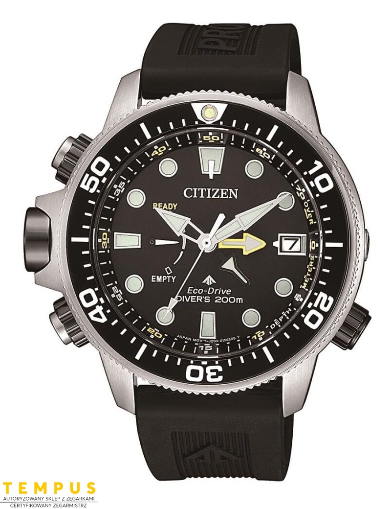 Zegarek sportowy męski Citizen PROMASTER BN2036-14E Aqualand Divers na pasku