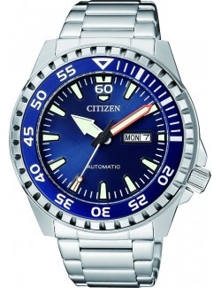 Zegarek męski Citizen MECHANICAL NH8389-88LE na bransolecie