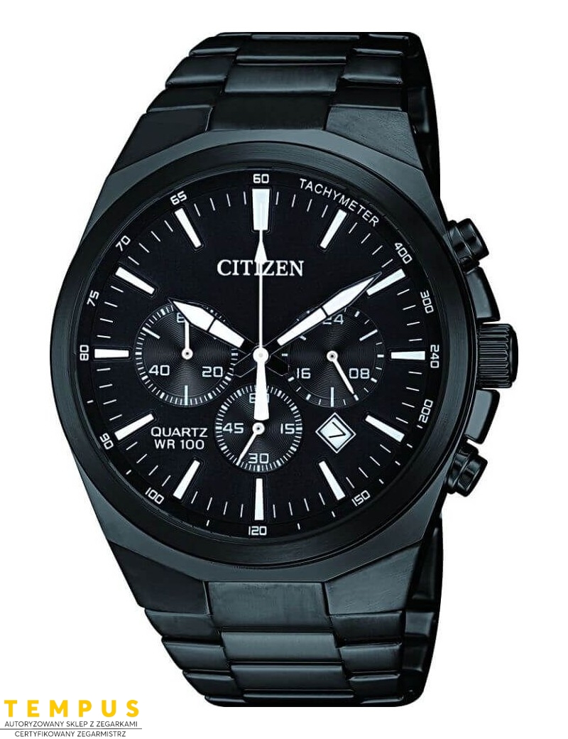 Zegarek sportowy męski Citizen Chrono AN8175-55E na bransolecie Zegarek sportowy męski Citizen Chrono AN8175-55E na bransolecie
