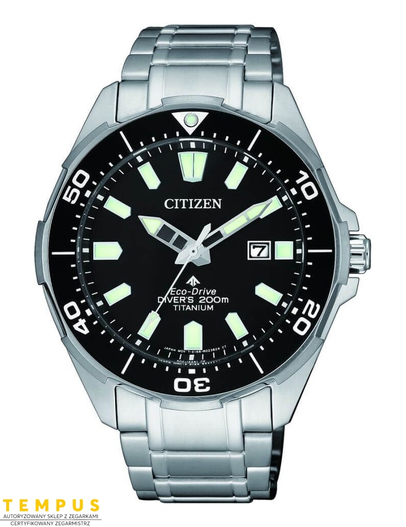 Zegarek sportowy męski Citizen PROMASTER BN0200-81E na bransolecie