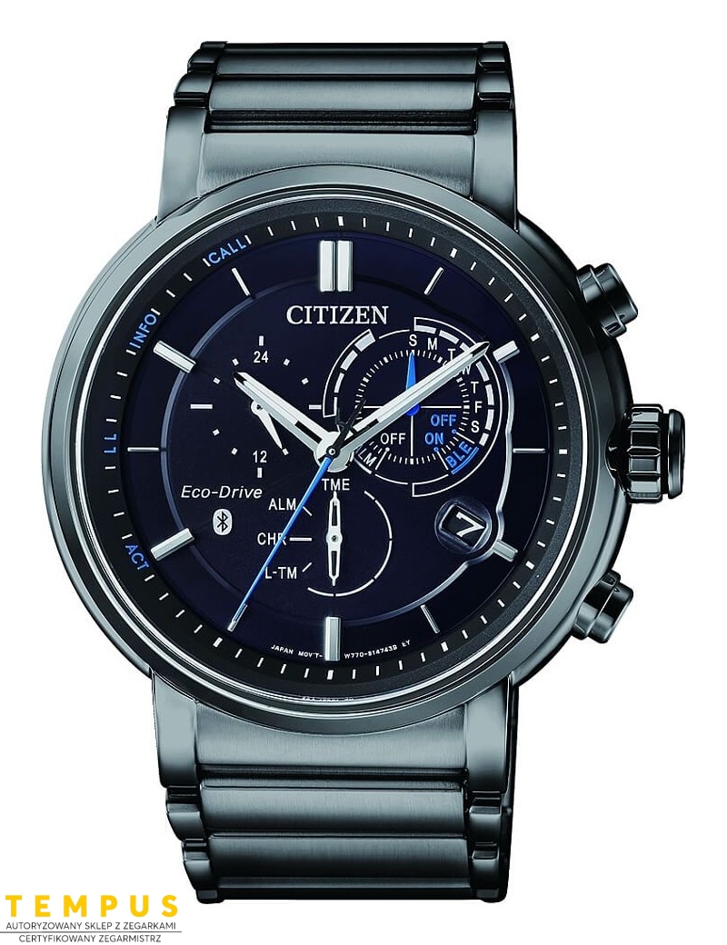 Zegarek męski Citizen BLUETOOTH BZ1006-82E na bransolecie Zegarek męski Citizen BLUETOOTH BZ1006-82E na bransolecie