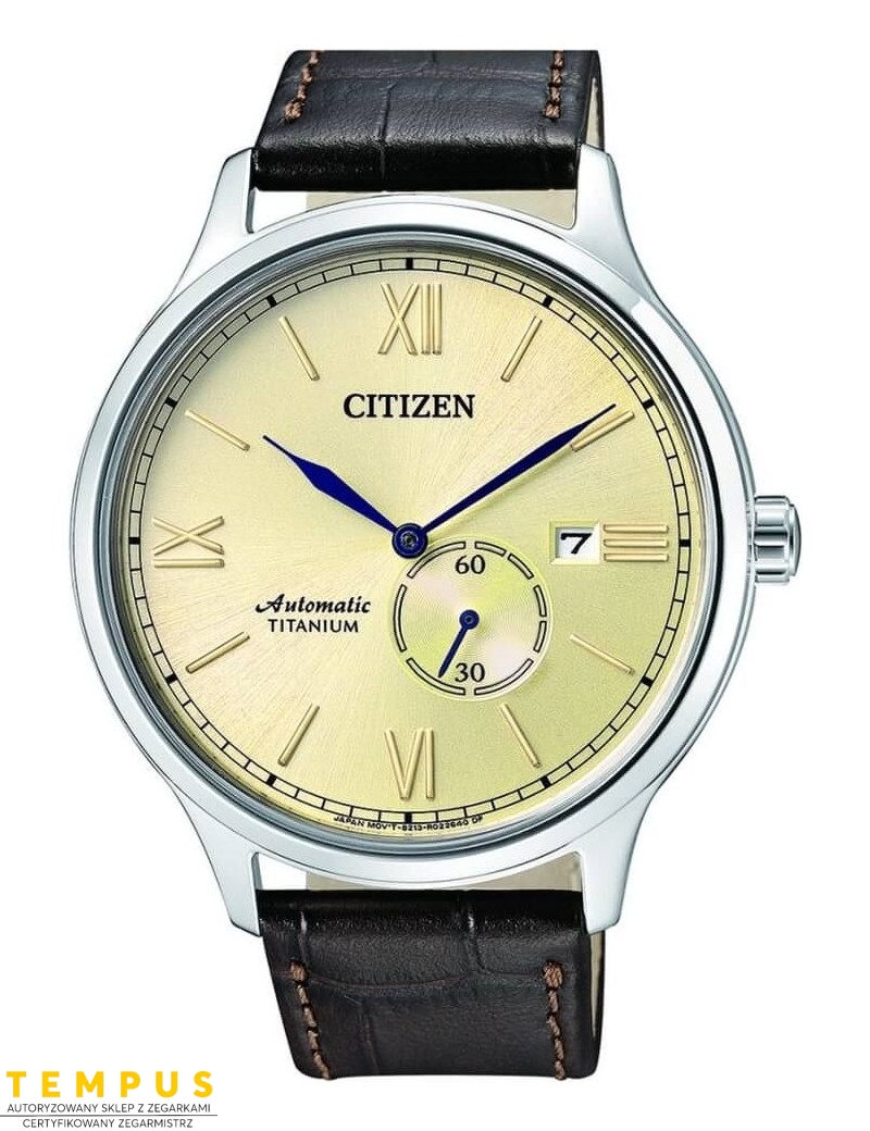 Zegarek męski Citizen MECHANICAL NJ0090-13P na pasku