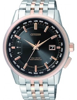Zegarek męski Citizen RADIO CONTROLLED CB0156-66E na bransolecie