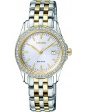 Zegarek klasyczny damski Citizen ELEGANCE EW1908-59A na bransolecie