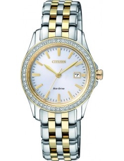 Zegarek klasyczny damski Citizen ELEGANCE EW1908-59A na bransolecie