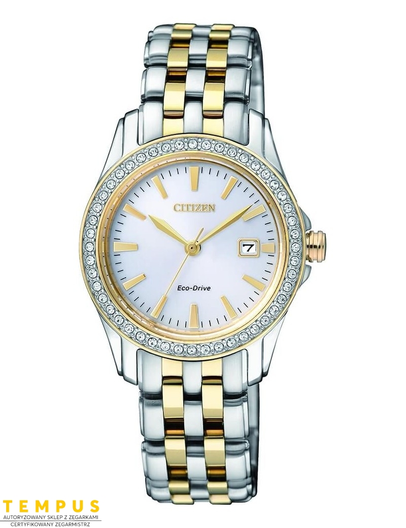 Zegarek klasyczny damski Citizen ELEGANCE EW1908-59A na bransolecie Zegarek klasyczny damski Citizen ELEGANCE EW1908-59A na bransolecie