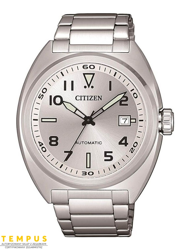 Zegarek męski Citizen MECHANICAL NJ0100-89A na bransolecie Zegarek męski Citizen MECHANICAL NJ0100-89A na bransolecie