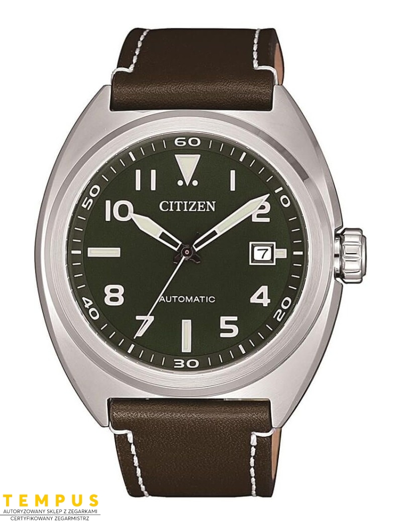 Zegarek męski Citizen MECHANICAL NJ0100-38X na pasku Zegarek męski Citizen MECHANICAL NJ0100-38X na pasku