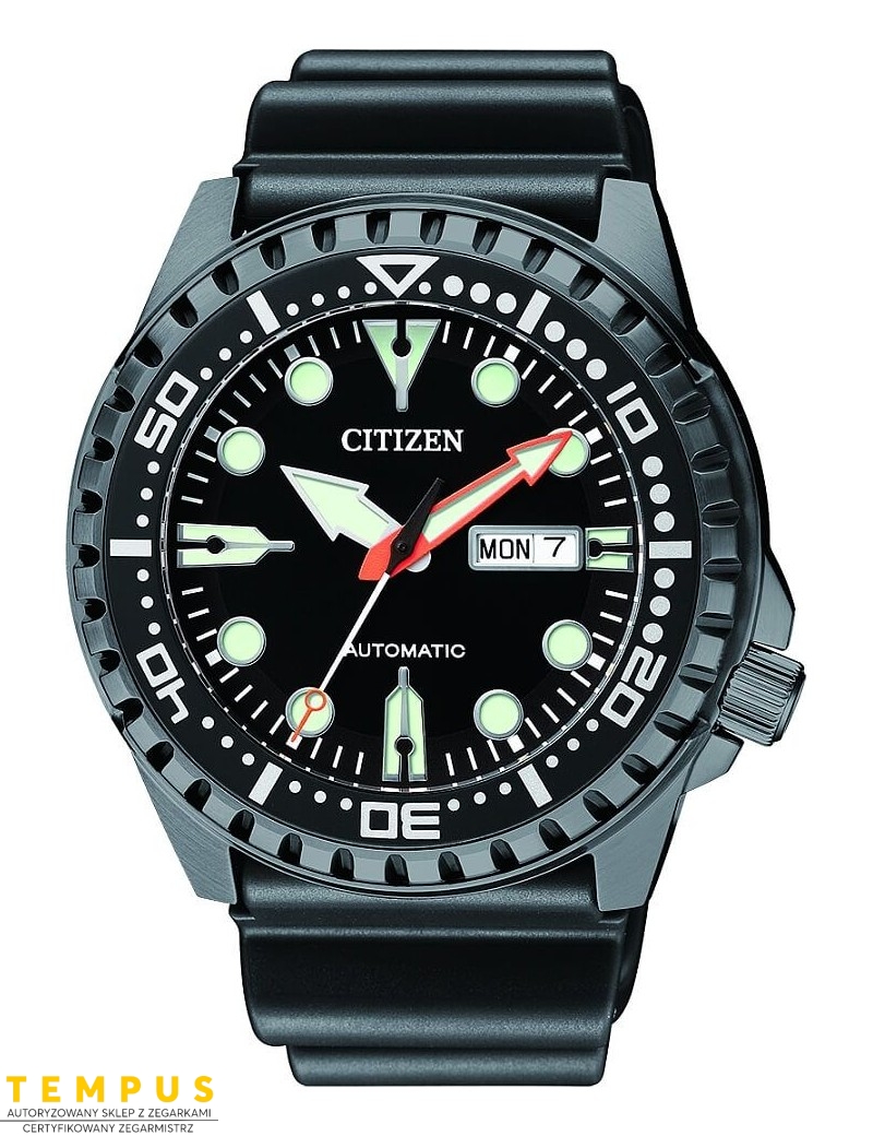 Zegarek męski Citizen MECHANICAL NH8385-11EE na pasku Zegarek męski Citizen MECHANICAL NH8385-11EE na pasku