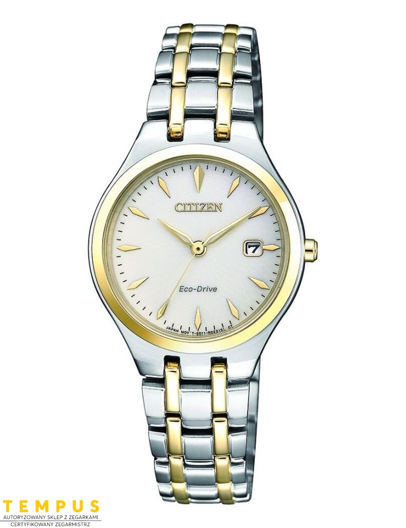 Zegarek klasyczny damski Citizen ELEGANCE EW2484-82B na bransolecie Zegarek klasyczny damski Citizen ELEGANCE EW2484-82B na bransolecie