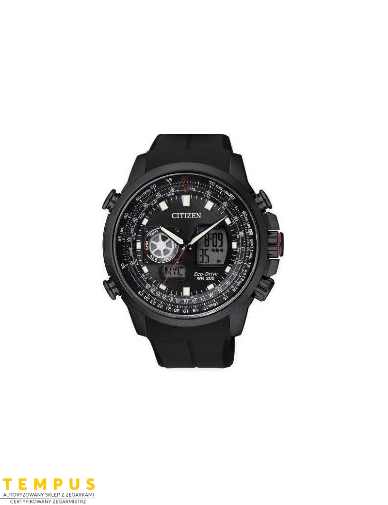 Zegarek sportowy męski Citizen PROMASTER JZ1065-05E na pasku Zegarek sportowy męski Citizen PROMASTER JZ1065-05E na pasku