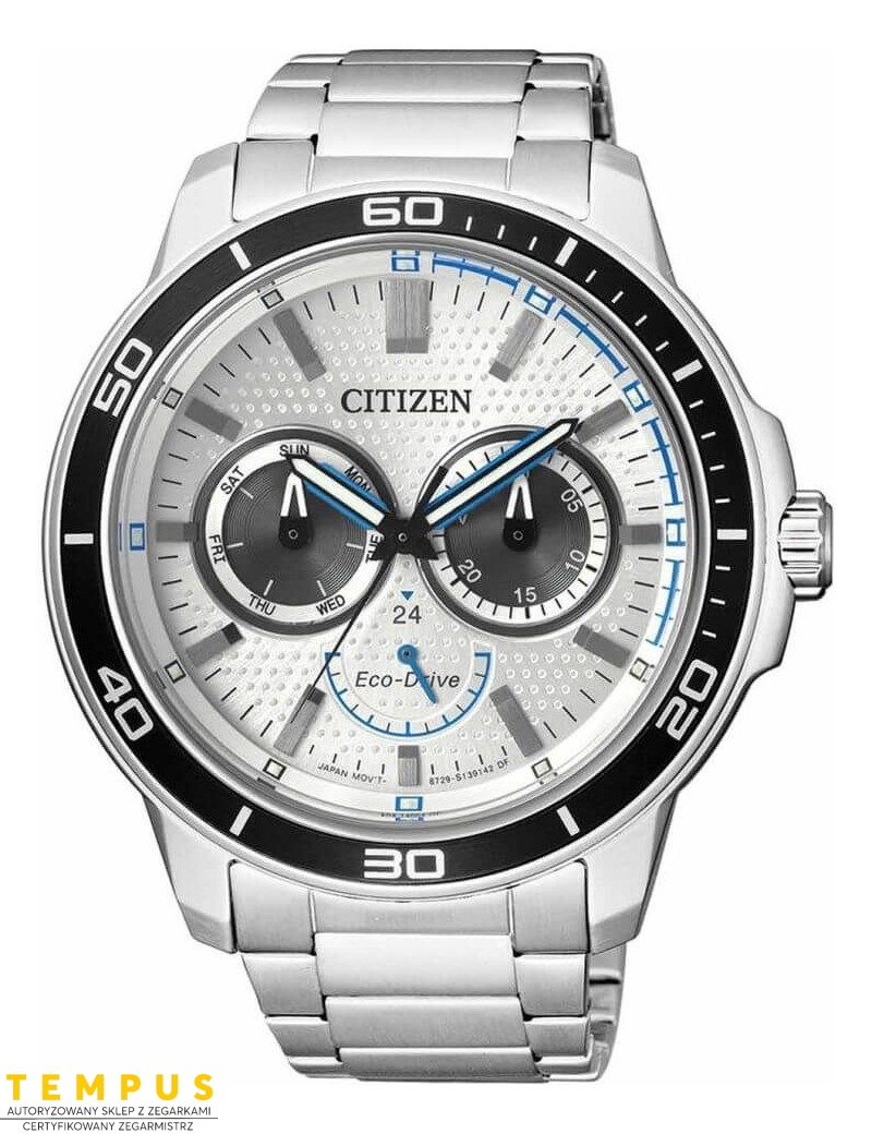 Zegarek męski Citizen SPORTS BU2040-56A na bransolecie Zegarek męski Citizen SPORTS BU2040-56A na bransolecie