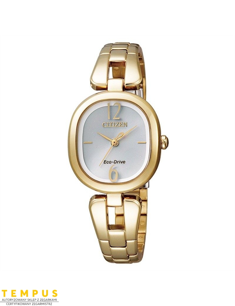 Zegarek klasyczny damski Citizen ELEGANCE EM0185-52A na bransolecie