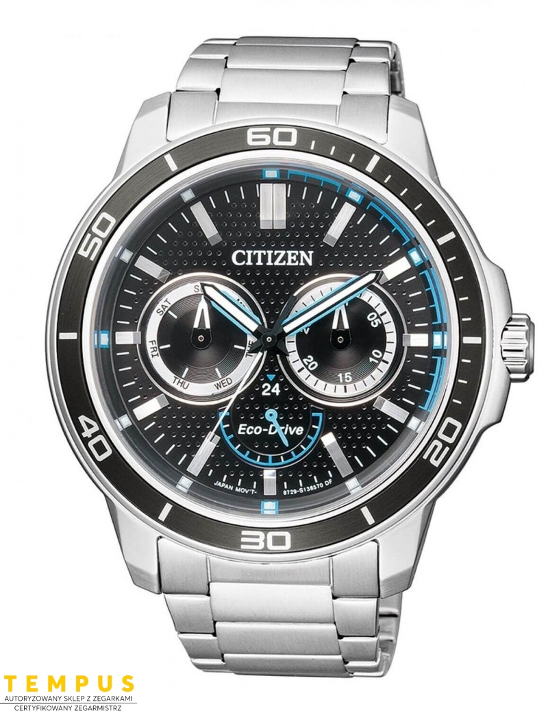 Zegarek męski Citizen SPORTS BU2040-56E na bransolecie Zegarek męski Citizen SPORTS BU2040-56E na bransolecie