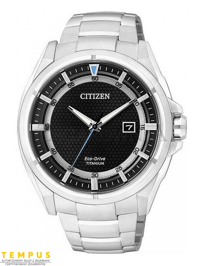 Zegarek męski Citizen TITANIUM AW1400-52E na bransolecie Zegarek męski Citizen TITANIUM AW1400-52E na bransolecie
