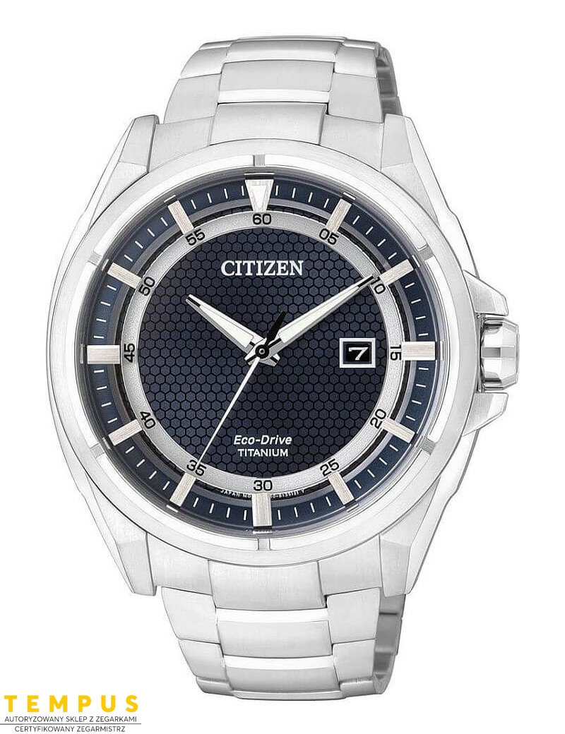 Zegarek męski Citizen TITANIUM AW1400-52L na bransolecie Zegarek męski Citizen TITANIUM AW1400-52L na bransolecie