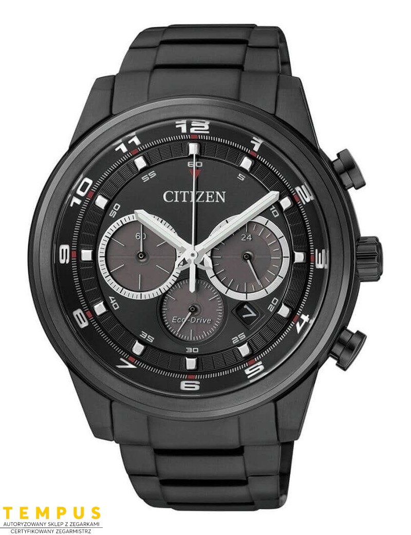 Zegarek męski Citizen Chrono CA4035-57E na bransolecie Zegarek męski Citizen Chrono CA4035-57E na bransolecie