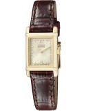Zegarek klasyczny damski Citizen LEATHER EW9772-04P na pasku