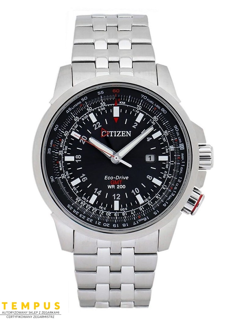 Zegarek sportowy męski Citizen PROMASTER BJ7070-57E na bransolecie Zegarek sportowy męski Citizen PROMASTER BJ7070-57E na bransolecie