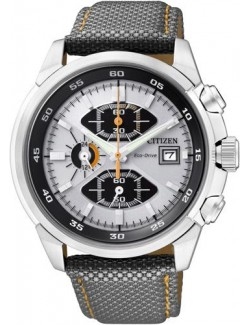 Zegarek męski Citizen Chrono CA0130-23A na pasku