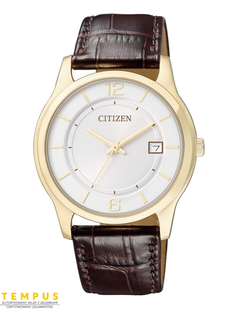 Zegarek klasyczny męski Citizen LEATHER BD0022-08A na pasku Zegarek klasyczny męski Citizen LEATHER BD0022-08A na pasku