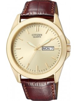 Zegarek klasyczny męski Citizen LEATHER BF0582-01PE na pasku