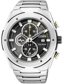 Zegarek męski Citizen Chrono CA0155-57E na bransolecie