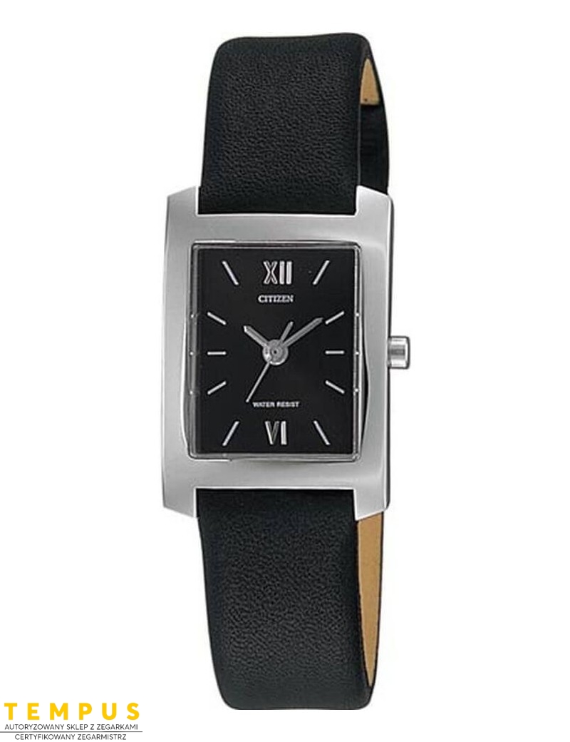 Zegarek klasyczny damski Citizen LEATHER EL1660-35E na pasku Zegarek klasyczny damski Citizen LEATHER EL1660-35E na pasku
