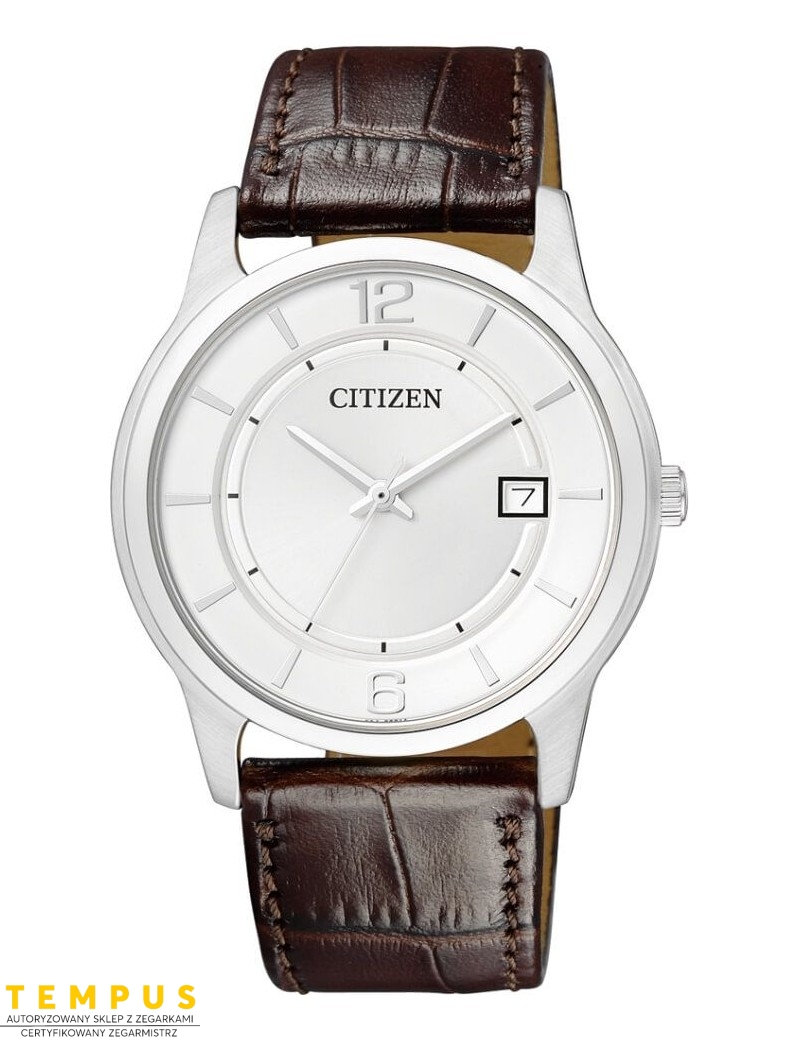 Zegarek klasyczny męski Citizen LEATHER BD0021-19A na pasku Zegarek klasyczny męski Citizen LEATHER BD0021-19A na pasku
