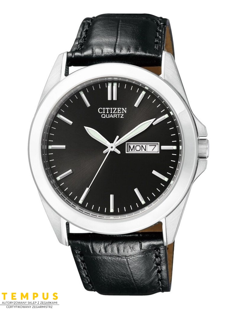 Zegarek klasyczny męski Citizen LEATHER BF0580-06EE na pasku Zegarek klasyczny męski Citizen LEATHER BF0580-06EE na pasku