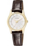 Zegarek klasyczny damski Citizen LEATHER ER0182-08A na pasku