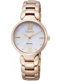 Zegarek klasyczny damski Citizen ELEGANCE EM0022-57A na bransolecie