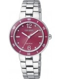 Zegarek klasyczny damski Citizen ELEGANCE EM0016-50W na bransolecie