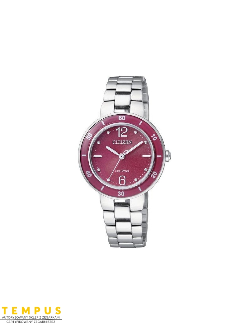 Zegarek klasyczny damski Citizen ELEGANCE EM0016-50W na bransolecie Zegarek klasyczny damski Citizen ELEGANCE EM0016-50W na bransolecie