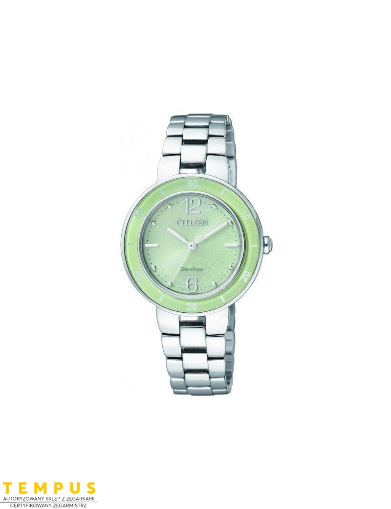 Zegarek klasyczny damski Citizen ELEGANCE EM0018-54W na bransolecie Zegarek klasyczny damski Citizen ELEGANCE EM0018-54W na bransolecie
