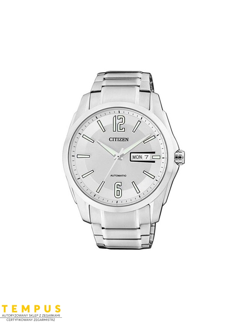 Zegarek męski Citizen MECHANICAL NH7490-55AE na bransolecie Zegarek męski Citizen MECHANICAL NH7490-55AE na bransolecie