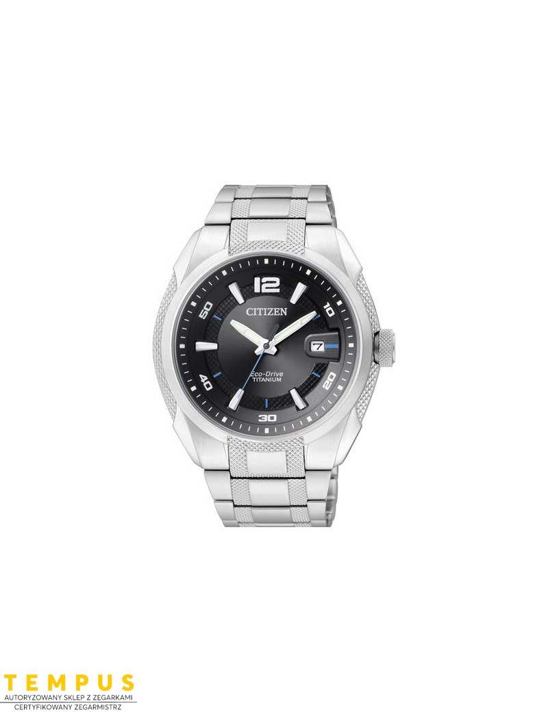 Zegarek męski Citizen TITANIUM BM6900-58E na bransolecie Zegarek męski Citizen TITANIUM BM6900-58E na bransolecie