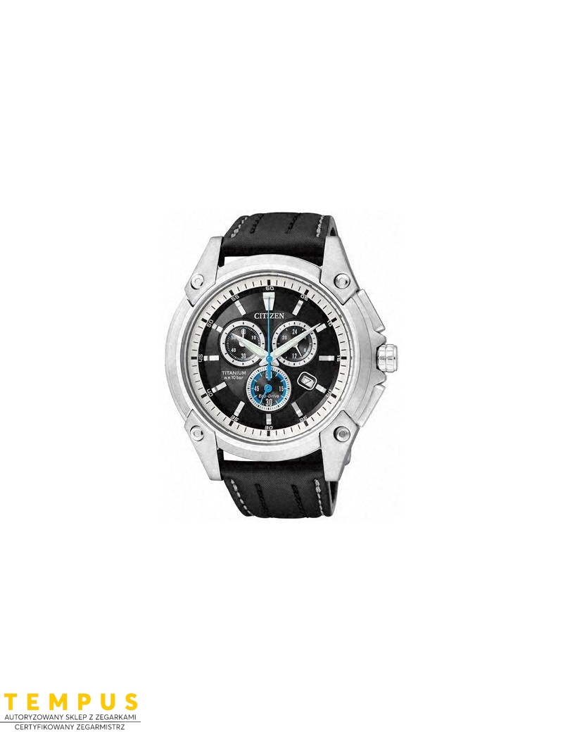 Zegarek męski Citizen TITANIUM AT0860-22E na pasku Zegarek męski Citizen TITANIUM AT0860-22E na pasku
