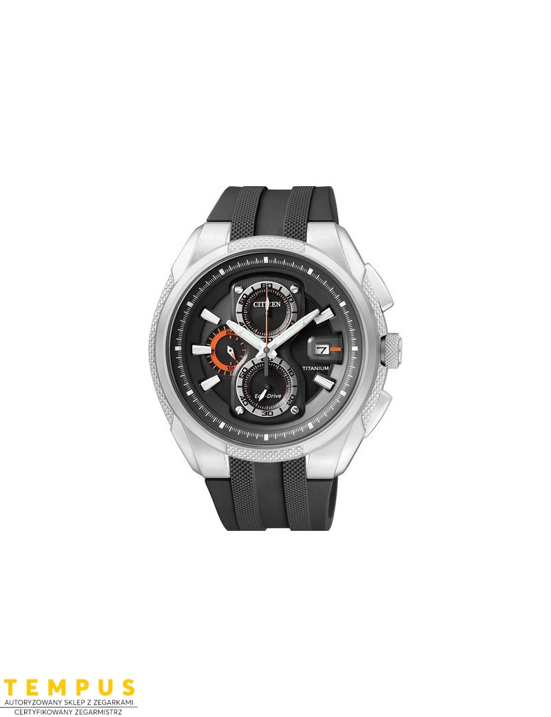Zegarek męski Citizen TITANIUM CA0200-03E na pasku