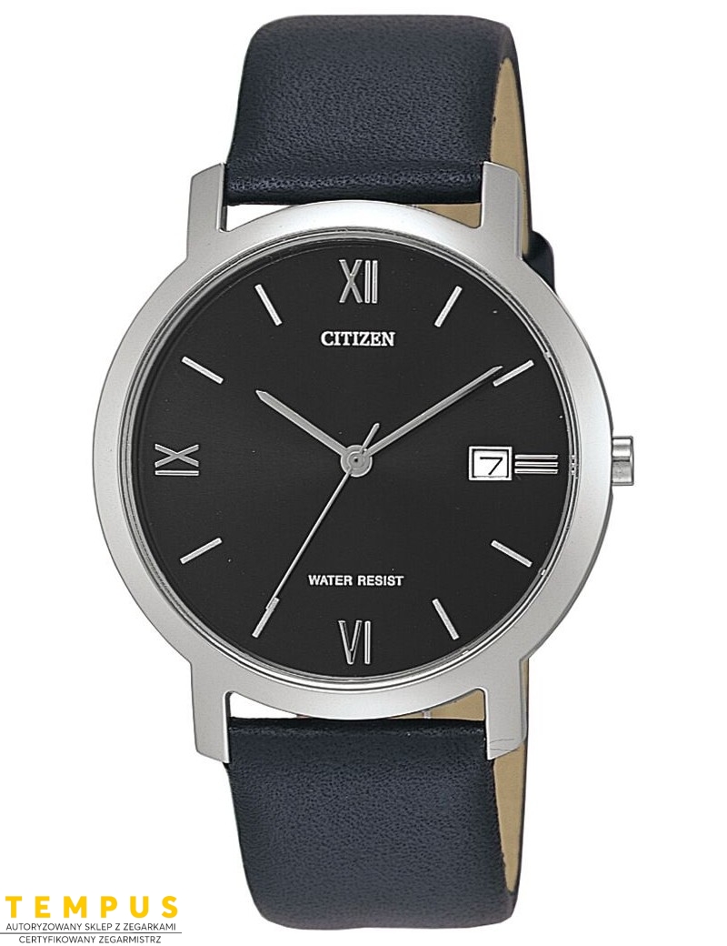 Zegarek klasyczny męski Citizen LEATHER BK0910-33E na pasku Zegarek klasyczny męski Citizen LEATHER BK0910-33E na pasku
