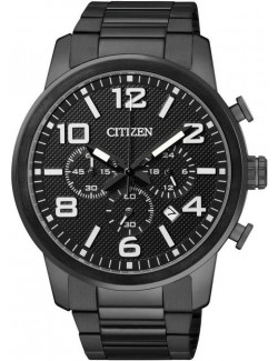 Zegarek sportowy męski Citizen Chrono AN8056-54E na bransolecie
